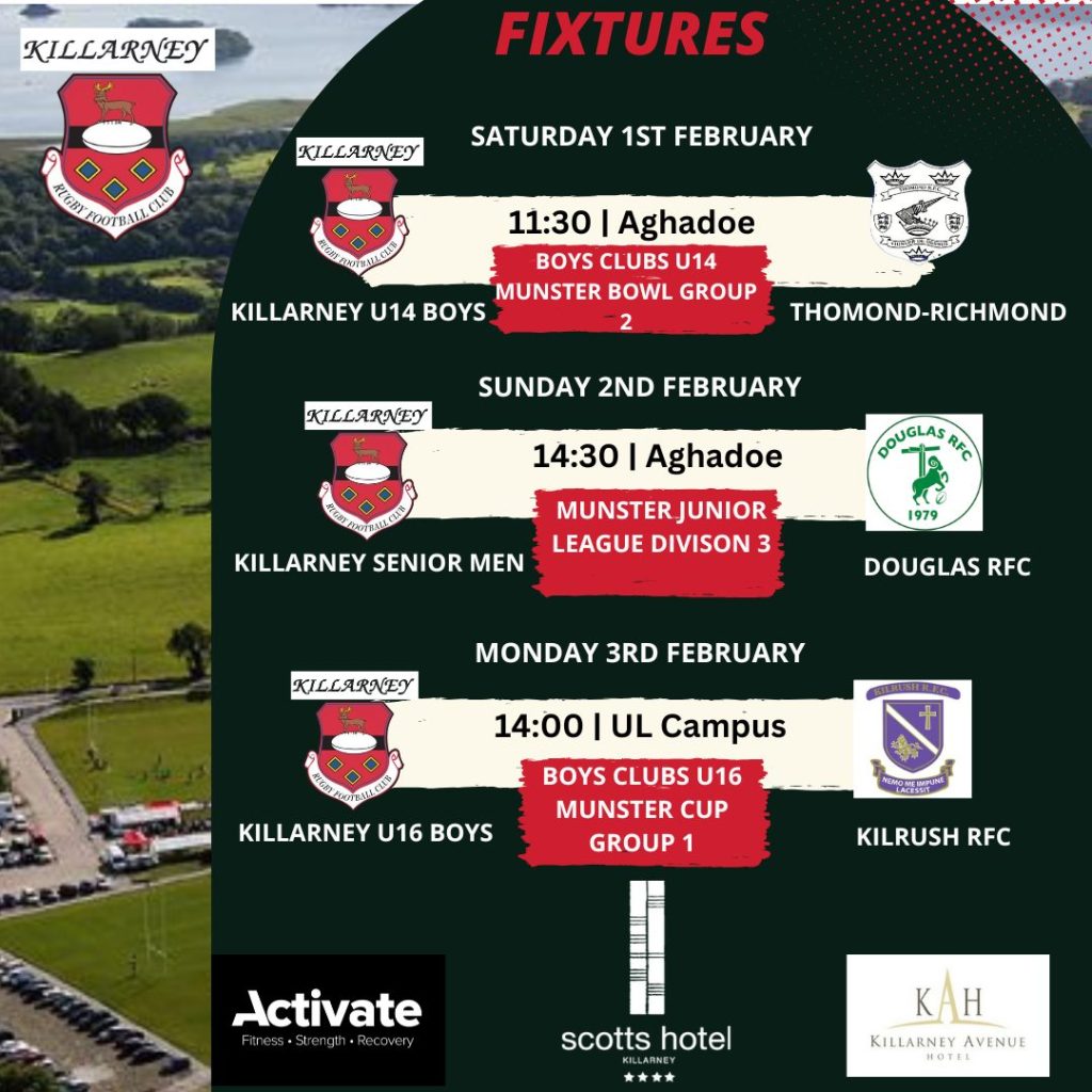 Fixtures Weekend 01.02.2025 - 03.02.2025