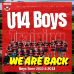 U14 Boys Pre-Season Training Begins!