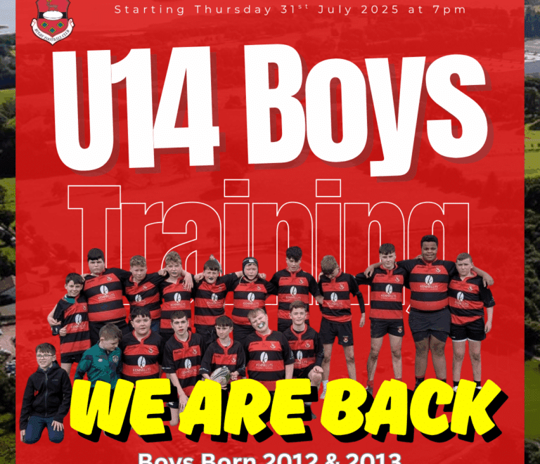 U14 Boys Pre-Season Training Begins!