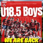 Boys U18.5 Rugby Training Resumes