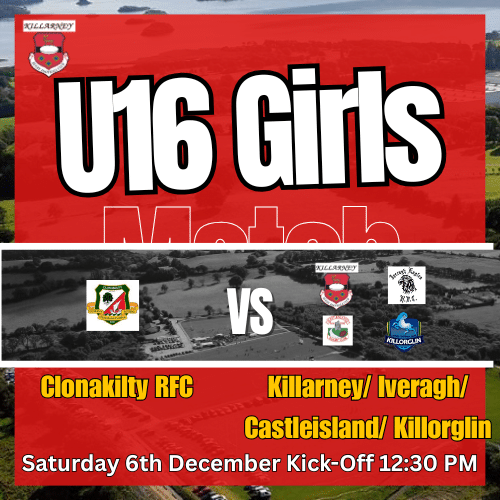 Clonakilty RFC v Killarney Iveragh Castleisland Killorglin