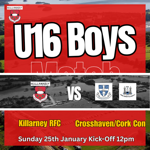 Killarney RFC v Crosshaven Cork Con