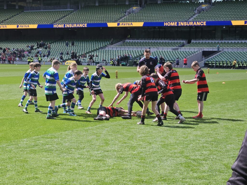 National Aviva Mini Rugby Festival in Aviva Stadium