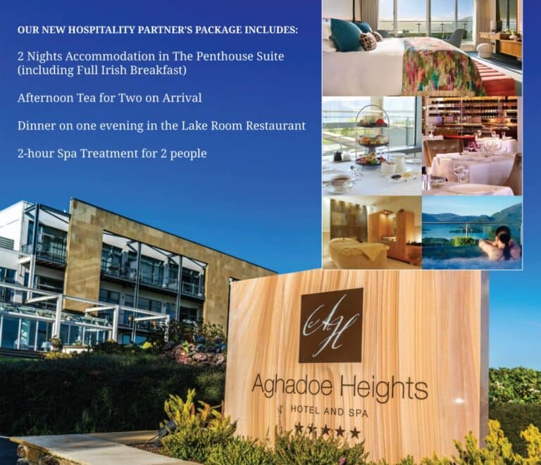 This Sunday: Will You Win the 5-Star Aghadoe Heights Penthouse Experience?