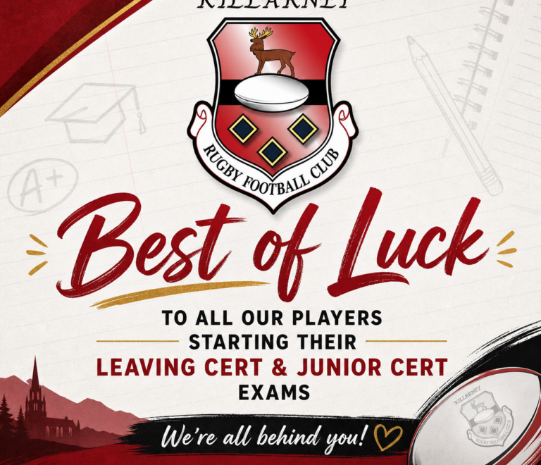 Best of luck to our players starting exams
