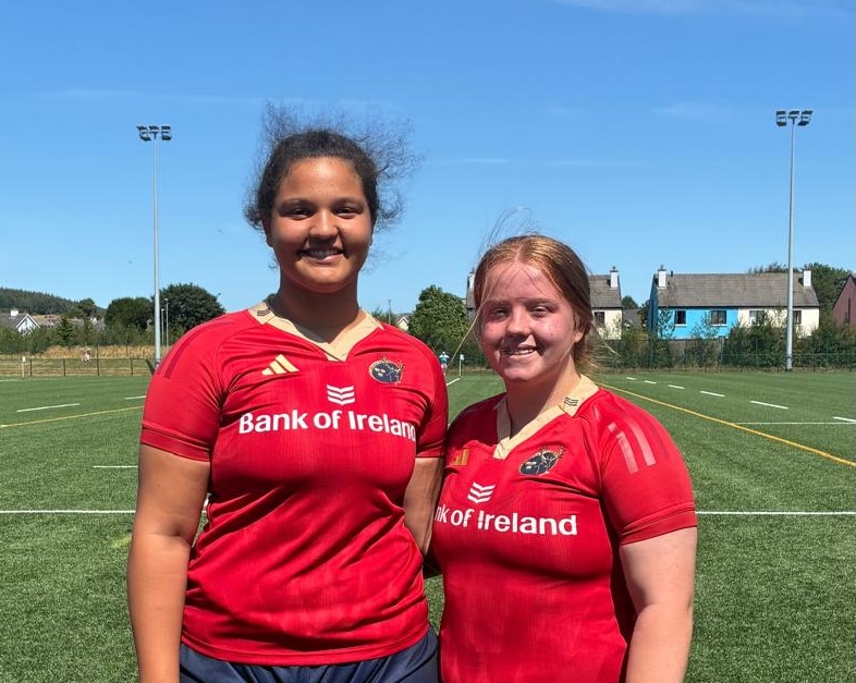 Killarney girls Izzy Hilario and Nessa O Donoughue