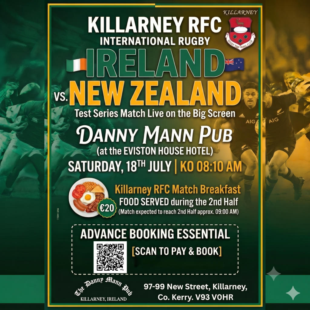 New Zealand v Ireland Breakfast