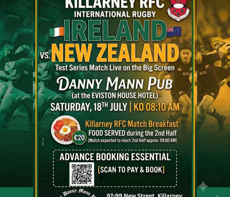 Killarney RFC: International Rugby
