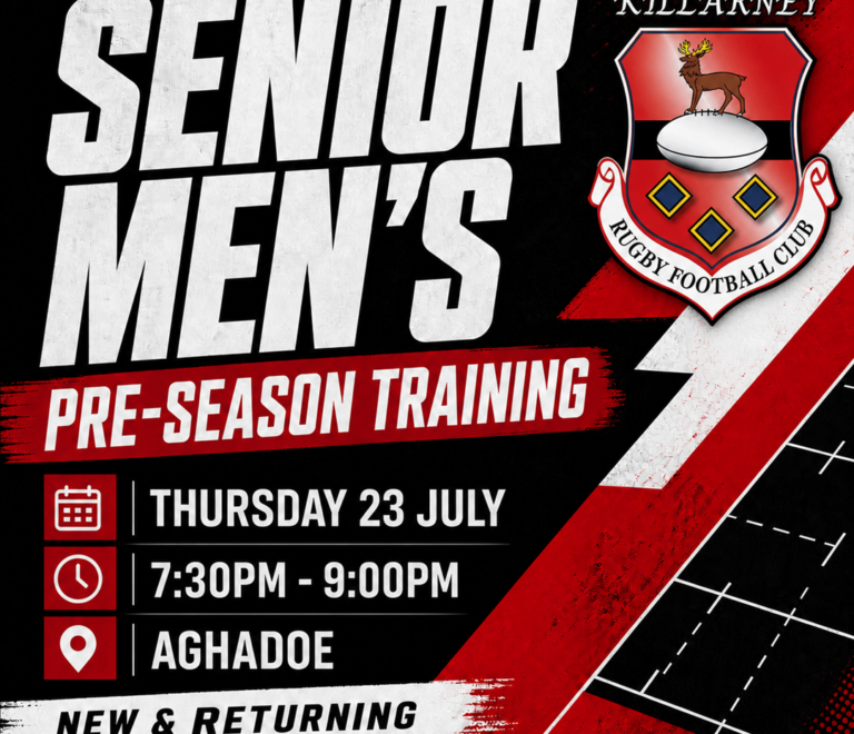 Senior Men’s Pre-Season Training Continues This Thursday