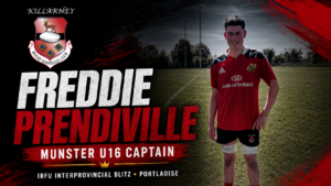 Freddie Prendiville Named Munster U16 Captain