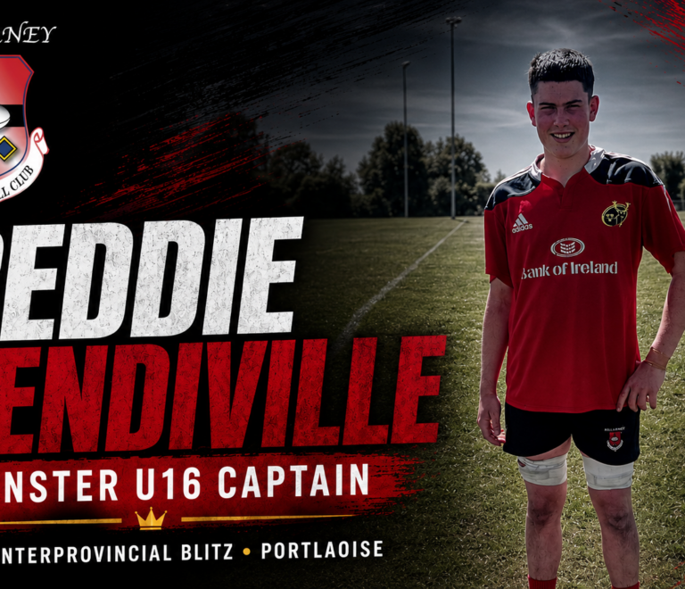 Freddie Prendiville Captains Munster U16s at Interprovincial Blitz