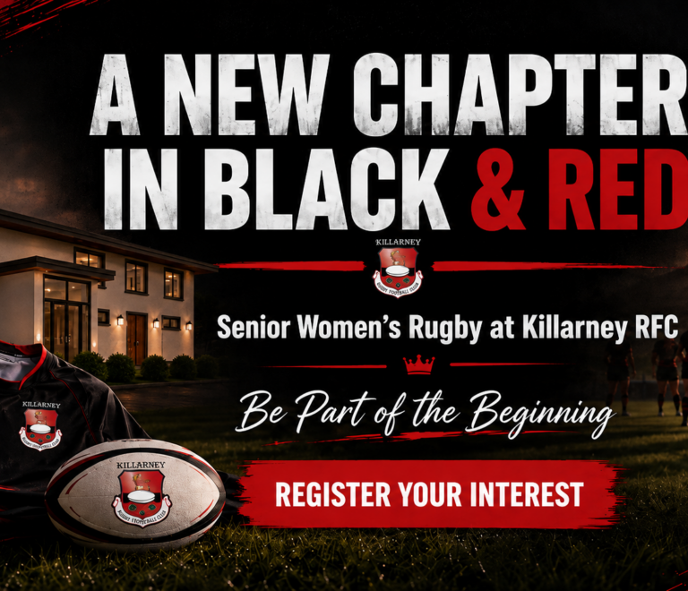 Be Part of the Beginning: Senior Women’s Rugby at Killarney RFC
