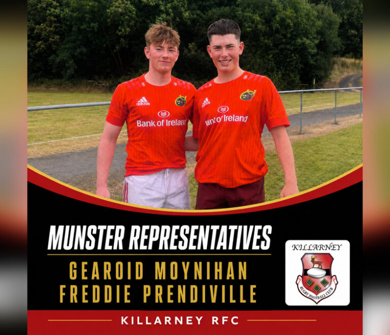 Killarney RFC Players Proudly Represent Munster Against Ulster