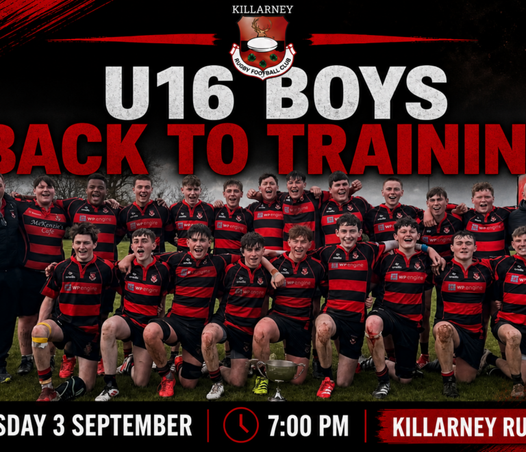 U16 Boys Are Back to Training! 🏉