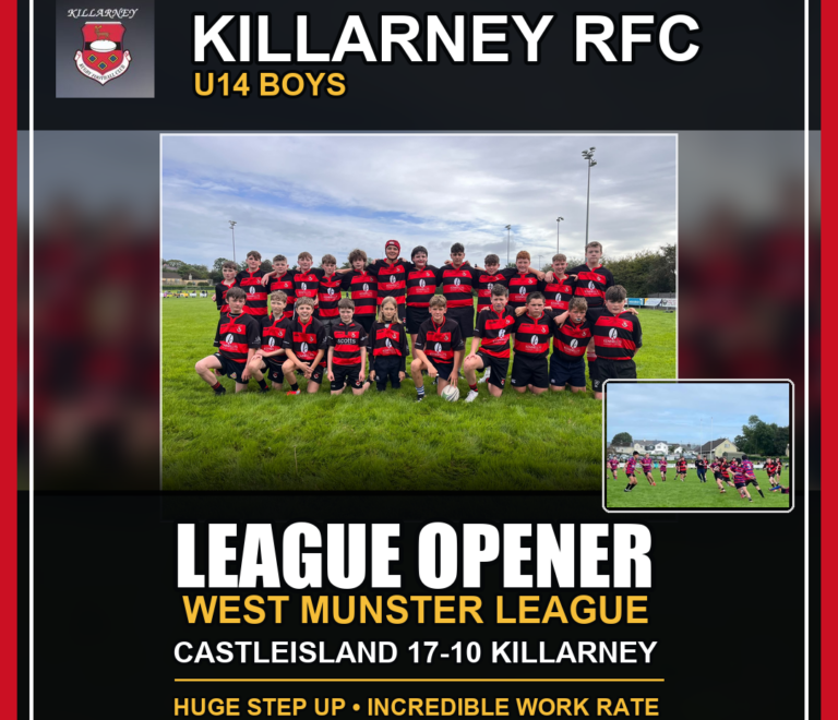 U14 Boys Make Strong Start in West Munster League
