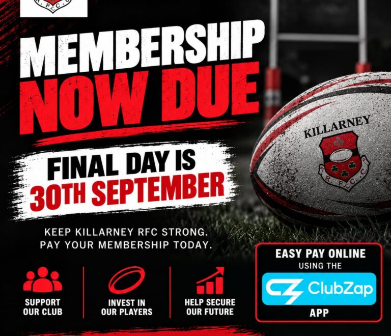 Club Memberships Due Now
